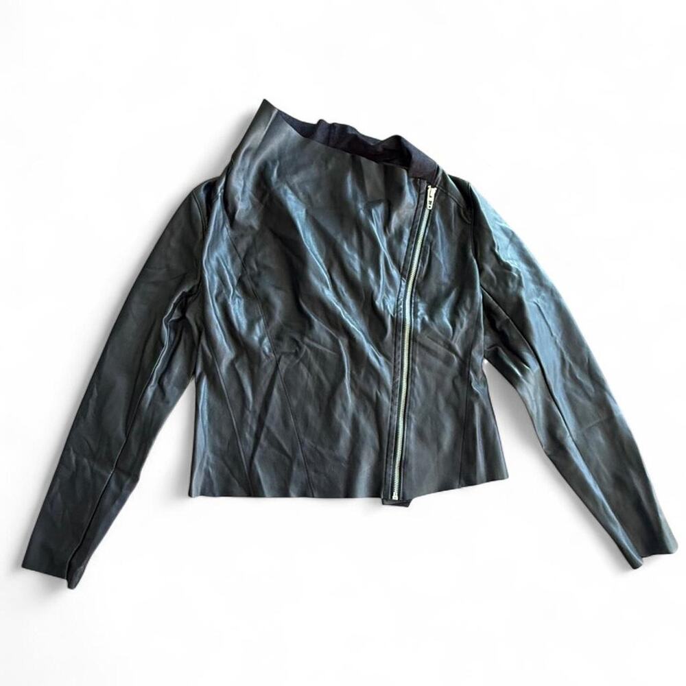 Blank nyc black leather jacket